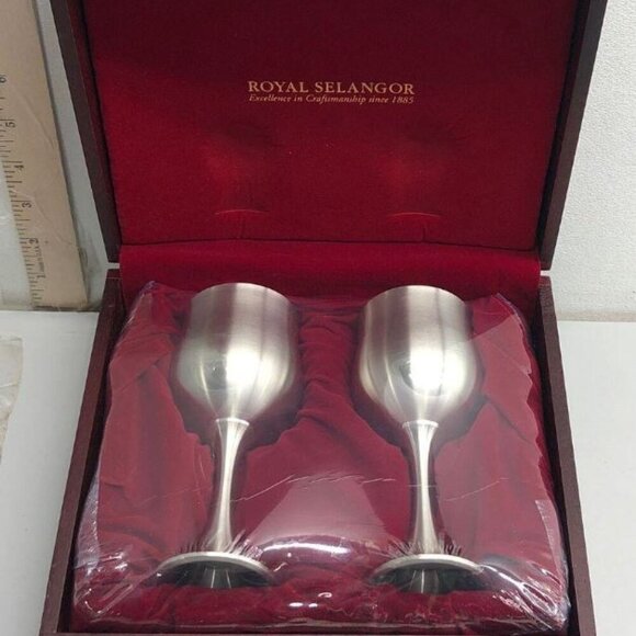 Other - Royal Selangor Wine Goblet Sovereign Collection Gift Box
